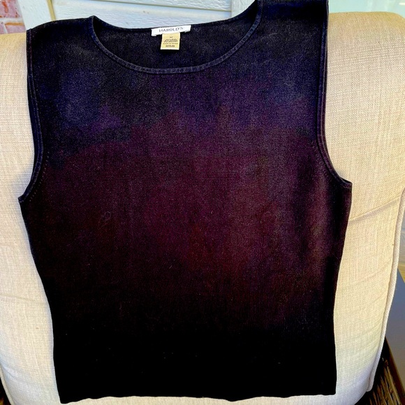 Harold’s, Black, Tank Top, Size Medium - Picture 3 of 5